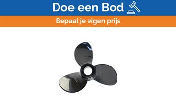 Bieden: Suzuki 10-1/4 x 10 Aluminium Black Coated Marine Pr, Ophalen of Verzenden, Nieuw