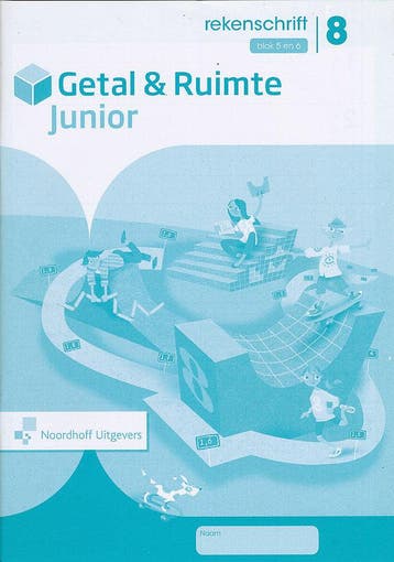 Getal en Ruimte Junior Rekenschrift blok 5-6 Groep 8 (per st, Verzenden, Nieuw