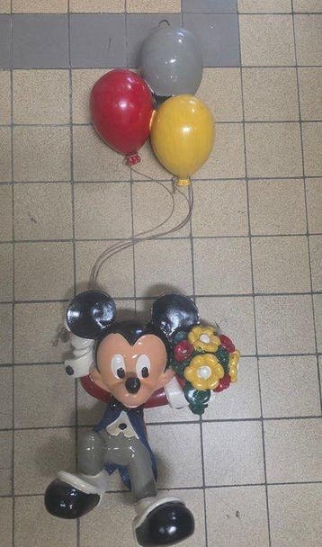 Mickey Mouse - 1 Disney Mickey Mouse on Balloon Hanging 80cm, Verzamelen, Nieuw