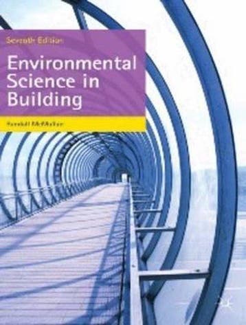 Environmental Science in Building 9780230290808, Verzenden, Gelezen, Randall Mcmullan