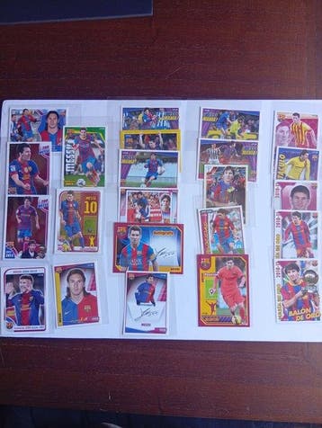 2009, 2010/11, 2013/14, 2014/15 Panini FC Barcelona Lionel, Nieuw