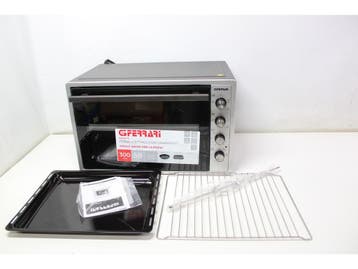 G3 Ferrari G10154 - Oven 58L 1800W - Zwart Roestvrijstaal, Verzenden, Zo goed als nieuw
