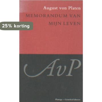Memorandum van mijn leven - Platen 9789073023055, Boeken, Verzenden, Gelezen, Platen
