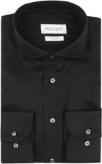 Profuomo Twill Overhemd Zwart maat 41 Heren, Verzenden, Nieuw, Zwart, Profuomo