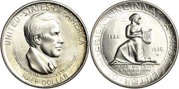 1/2 Dollar 1936, Vereinigte Staaten von Amerika, Verzenden