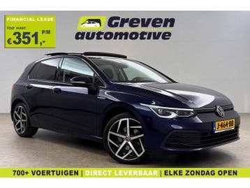 Volkswagen Golf 1.5 eTSI Style | Pano | Sfeer | Memory |, Automaat, Stof, Euro 6, Blauw