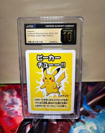Pokémon - 1 Graded card - Pikachu - CGC 10 - Various sets, Hobby en Vrije tijd, Verzamelkaartspellen | Pokémon, Nieuw