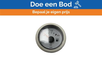 Bieden: VDO A2C53412992 12/24V fuel level indicator white, Watersport en Boten, Ophalen of Verzenden, Nieuw, Motor en Techniek