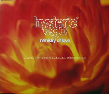 cd single - Hysteric Ego - Ministry Of Love, Verzenden, Zo goed als nieuw