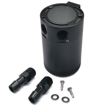 SK-Import Olie Opvang Tank 3/8 Inch NPT Zwart 300ml, Ophalen of Verzenden, Nieuw, Universele onderdelen