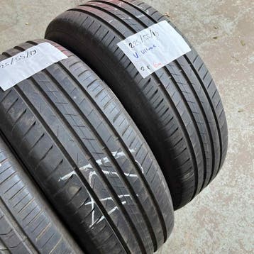 2 x Vredestein Ultrac 225-55-19 Zomerbanden 6mm, Auto-onderdelen, Banden en Velgen, 19 inch, Gebruikt, Ophalen of Verzenden, Band(en)