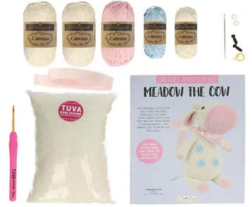 Tuva Meadow the Cow Haken - Amigurumi Knuffel Haakpakket, Ophalen of Verzenden, Nieuw