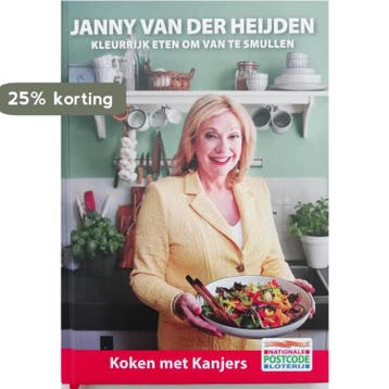 Kleurrijk eten om van te smullen - Janny van der Heijden, Boeken, Verzenden, Zo goed als nieuw, Janny van der Heijden