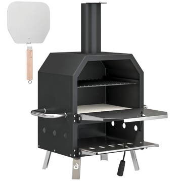 Buiten Pizzaoven Houtgestookte Pizza Oven Roestvrij Staal 2, Tuin en Terras, Planten | Bomen, Verzenden