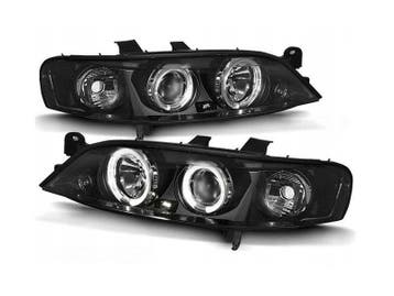 Angel Eyes koplampen Black geschikt voor Opel Vectra B, Verzenden, Nieuw, Opel
