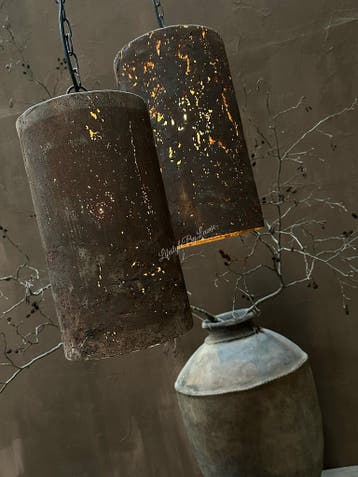 Hoffz Interior Bari cilinder hanglamp Kurk S, Huis en Inrichting, Ophalen of Verzenden, Nieuw
