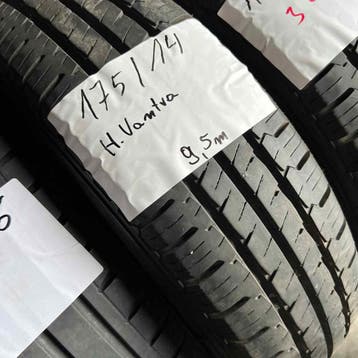 2 x Hankook Vantra 175-80-14 C Zomerbanden 9,5mm, Auto-onderdelen, Banden en Velgen, 14 inch, 175 mm, Ophalen of Verzenden, Band(en)