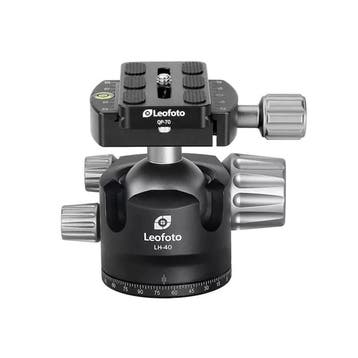 Leofoto Ball Head LH-40 + Release Plate QP-70, Ophalen of Verzenden, Zo goed als nieuw