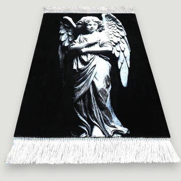 Luxueuze zijde Angel - Vloerkleed - 70 cm - 50 cm -, Nieuw