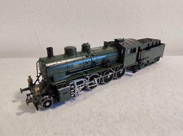 Trix International H0 - 2408 - Stoomlocomotief met tender, Nieuw