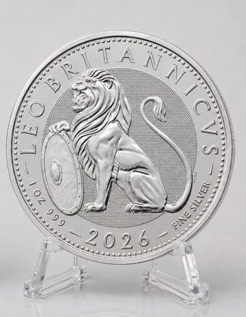 Verenigd Koninkrijk. 2 Pounds 2026 – The British Lion – 1 oz