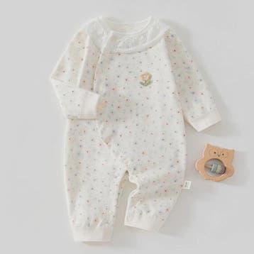 Schattige Baby Romper met Lange Mouwen - 100% Katoen, Bloeme, Verzenden, Nieuw
