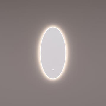 HIPP Design spiegel Ovaal LED Verlichting Direct en Indirect, Ophalen of Verzenden, Nieuw