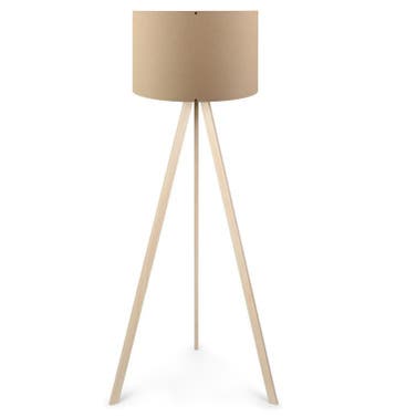 Asir 780SGN2419 Vloerlamp Beige eik van 83 voor 49, Huis en Inrichting, Ophalen of Verzenden, Nieuw