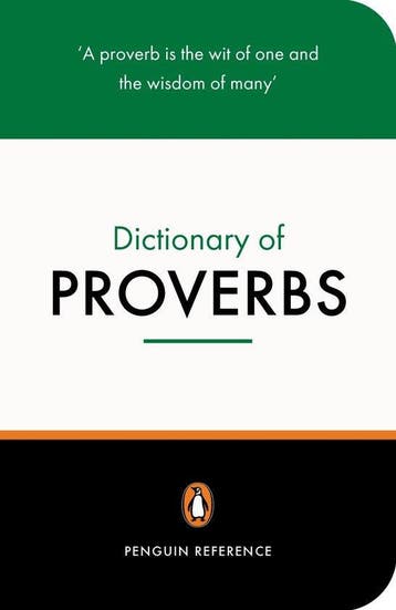Dictionary Of Proverbs, Ophalen of Verzenden, Nieuw