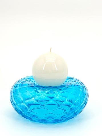 Theelichthouder - Muranoglas - Murano-kaarsenhouder, Antiek en Kunst