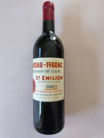 1990 Chateau Figeac - Saint-Émilion 1er Grand Cru Classé - 1, Nieuw