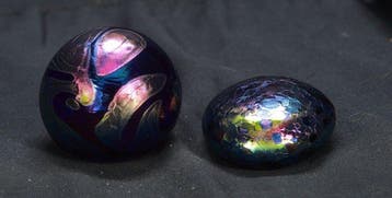 Lammara Signed Scottish Studio Glass - Presse-papier (2) -