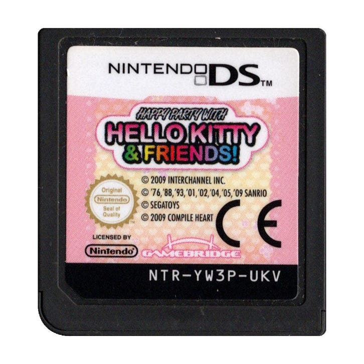 Happy Party with Hello Kitty & Friends, Spelcomputers en Games, Games | Nintendo DS, Zo goed als nieuw, Verzenden