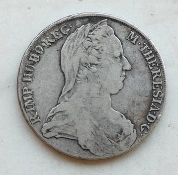 Oostenrijk. Maria-Theresia. Thaler (taler) 1780 / H 12a, Postzegels en Munten, Munten | Europa | Niet-Euromunten
