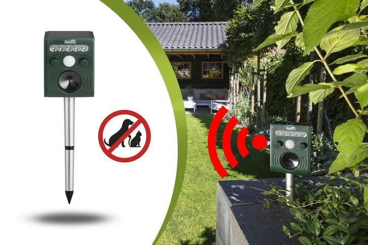 909 Outdoor Ultrasone Honden-, Katten- en Muizenverjager -, Dieren en Toebehoren, Overige Dieren-accessoires, Nieuw, Verzenden