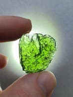 Moldaviet uit Chlum, Zuid-Bohemen - Hoogte: 30 mm - Breedte: