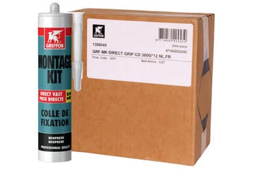 Griffon montagekit direct vast 12 stuks, 310 ml, koker, Verzenden, Nieuw