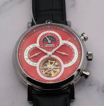 Portas - Moonphase - Zonder minimumprijs - Automatic - Heren, Nieuw