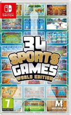 34 Sports Games World Edition (Nieuw) (Switch Games), Spelcomputers en Games, Games | Nintendo Switch, Ophalen of Verzenden, Nieuw