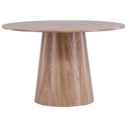 De Rebellenclub Oulu Eetkamertafel - Ø120 Cm - Bruin -, Huis en Inrichting, Tafels | Eettafels, Zo goed als nieuw, 100 tot 150 cm