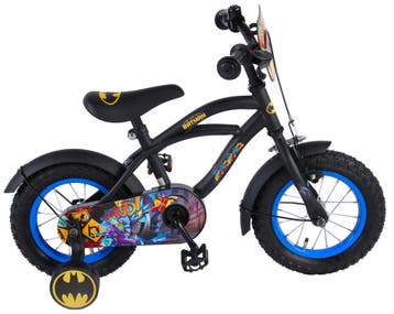 Batman Kinderfiets - Jongens - 12 inch - Zwart, Verzenden, Nieuw