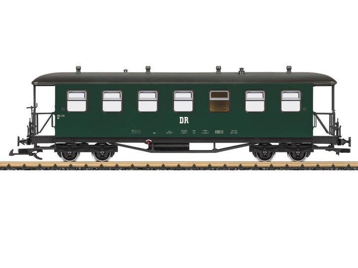 LGB 36372 DR Personenwagen Bauart KB, Metallrader, Hobby en Vrije tijd, Modeltreinen | Overige schalen, Overige typen, Nieuw, LGB