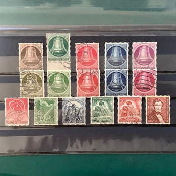 Berlijn 1950/1951 - Twee jaargangen - used - Michel 71/86, Gestempeld