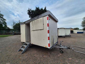 4m. keetwagen snelverkeer toilet berging HS-1095, Zakelijke goederen, Machines en Bouw | Keten en Containers, Verzenden