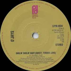 vinyl single 7 inch - OJays - Darlin Darlin Baby (Swee..., Verzenden, Zo goed als nieuw, 7 inch, R&B en Soul