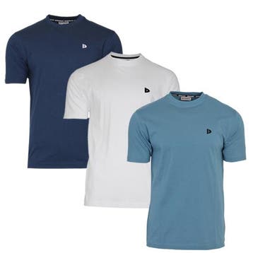 Donnay Donnay Heren - 3-Pack - T-Shirt Vince -, Verzenden, Nieuw