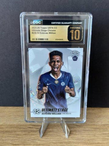 2025/26 Topps Uefa CC Estevao Ultimate Stage Chrome ROOKIE -, Nieuw