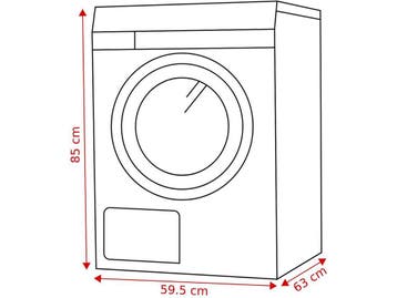 WHIRLPOOL FFB 8489E BV BE - Wasmachine Voorlader - 8 kg -, Verzenden, Zo goed als nieuw