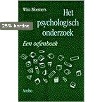 Het psychologisch onderzoek - Wim Bloemers 9789026312809, Boeken, Verzenden, Gelezen, Wim Bloemers