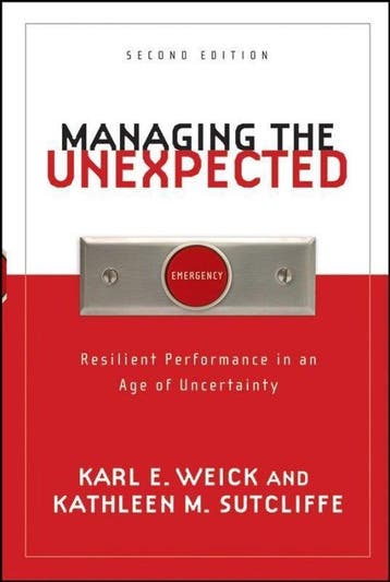 Managing the Unexpected - Kathleen M. Sutcliffe, Verzenden, Gelezen, Kathleen M. Sutcliffe